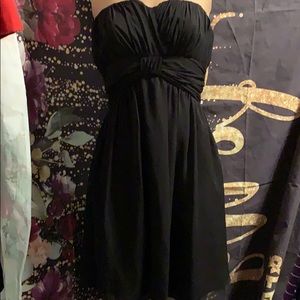 White House Black Market size 0 black lined dress